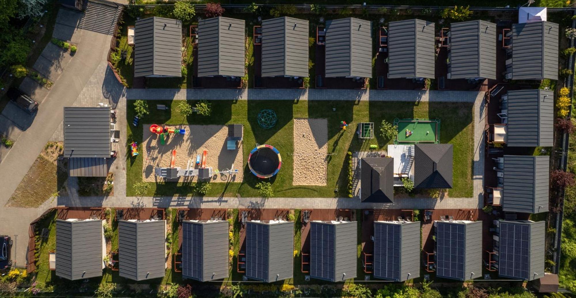 Domki Wsrod Jabloni Gąski Exteriör bild